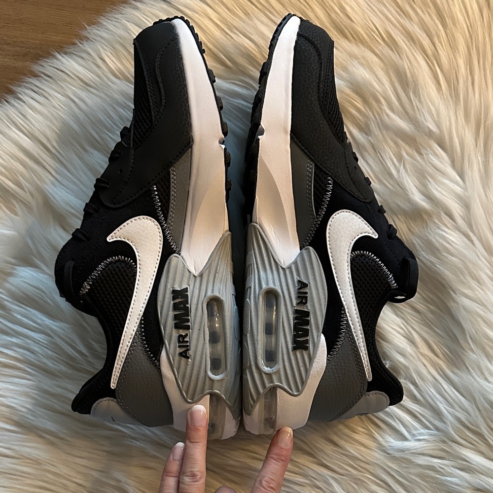 Nike Air Max Black and White Sneakers - Picture 8 of 10